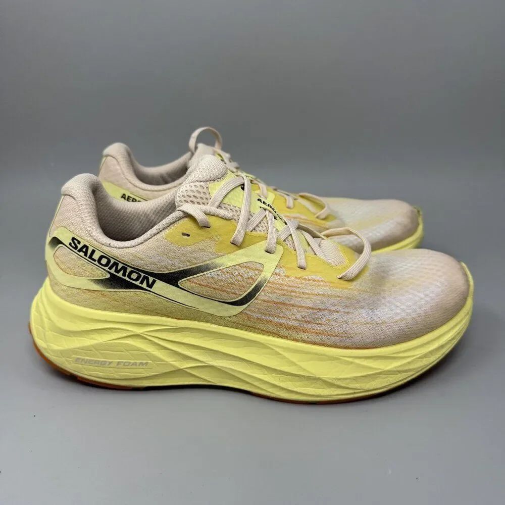 Salomon Aero Glide Shoes Mens Size 11 Road Running Energy Foam 471231 Sneakers
